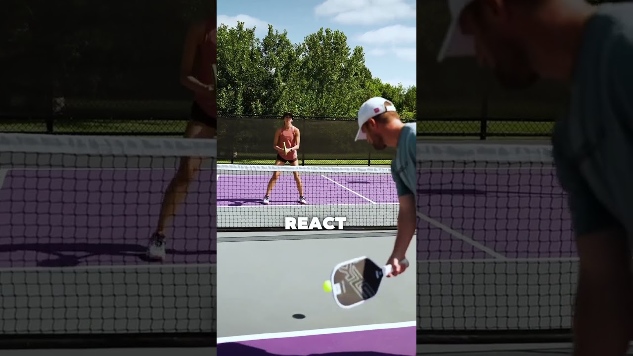 “Want to dominate the dink game? 🚀 Taking dinks out of the air is a total game-changer! It keeps