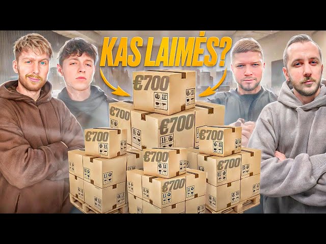 Mes Nupirkome Pamestas Siuntas Už 1400€ ir ten...