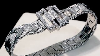 Vintage Art Deco Bracelet | Diamond Jewellery | AC Silver