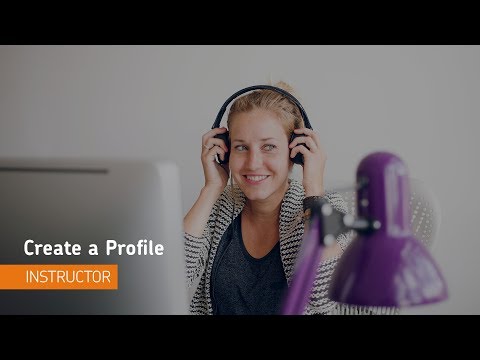 Getting Started - Create a Profile - Instructor