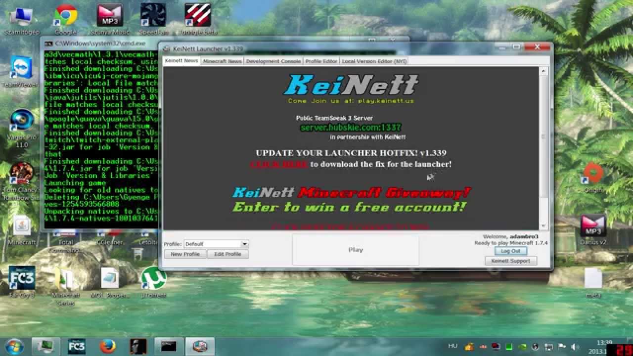 TÉLÉCHARGER LE NOUVEAU LAUNCHER MINECRAFT 1.7.4 1.7.4 MINECRAFT TÉLÉCHARGER LE NOUVEAU LAUNCHER