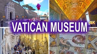 VATICAN MUSEUM ROME 4K