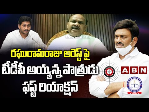 Ayyanna Patrudu questions MP Raghurama Krishna Raju’s arrest Ayyanna Patrudu questions MP Raghurama Krishna Raju’s arrest