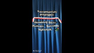 Montaż został przygotowany na obchody Narodowego Dnia Pamięci Żołnierzy Wyklętych. Występują uczniow