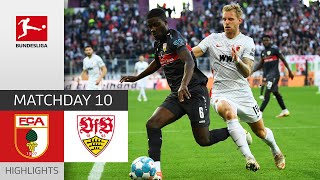 FC Augsburg — VfB Stuttgart 4-1 | Highlights | Matchday 10 – Bundesliga 2021/22