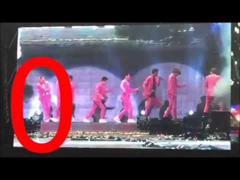 151004 Baekhyun Mistakes and got shocked with the fireworks during LMR