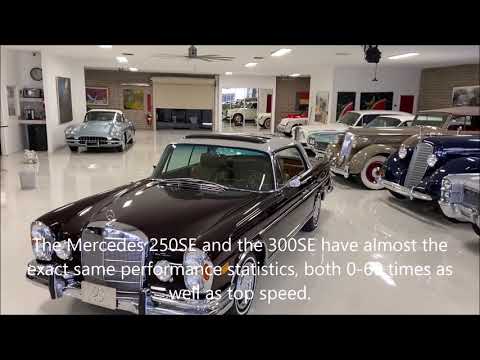 video 1966 Mercedes-Benz 250SE, Sunroof Coupe