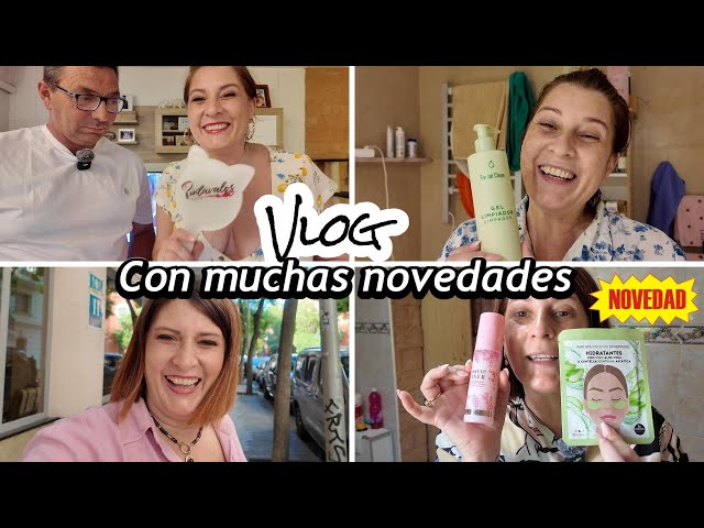 📹vlog viaje 🛩️relampago a Madrid +  mi compra en Mercadona con Novedades + haul de cosmética