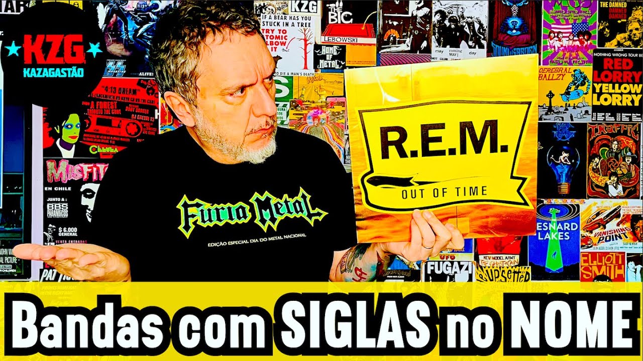 20 BANDAS com SIGLAS no NOME ⭐️ O SIGNIFICADO de cada SIGLA ⭐️