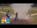 OMG! Umpire saves child from Dust Devil's grip - Must see video