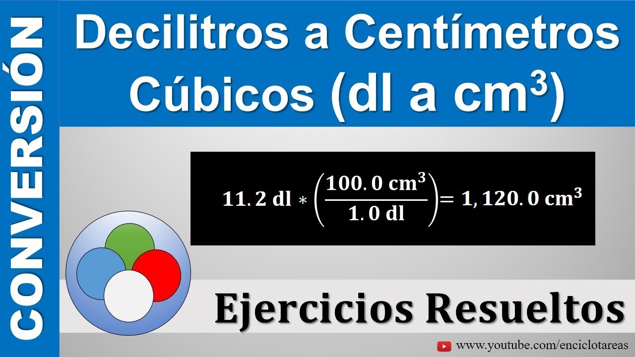 Centimetros cubicos a litros