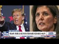 Haley challenged on whether shed break pledge to support Trump as nominee  - 10:01 min - News - Video