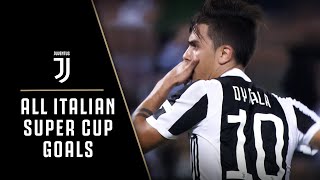 ALL JUVENTUS ITALIAN SUPER CUP GOALS 🇮🇹🏆???