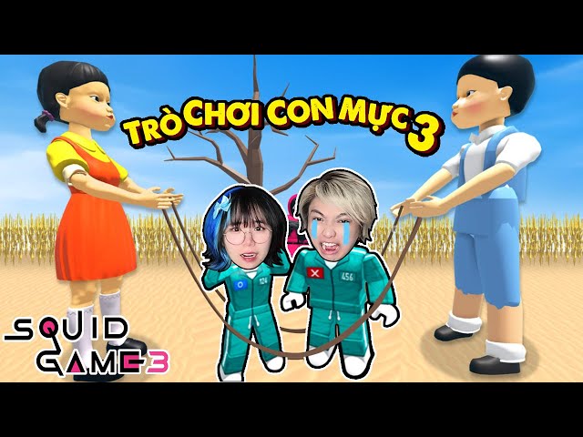Chị Simmy Và Anh Kai Chơi Squid Game 3 Nhảy Dây NGUY HIỂM Trong Roblox ⁉️