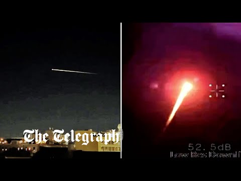 SpaceX capsule streaks across the sky before splashing down in the Gulf of Mexico SpaceX capsule streaks across the sky before splashing down in the Gulf of Mexico