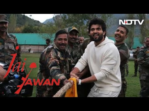 Watch: Vijay Deverakonda's Tug-Of-War with soldiers: Jai Jawan