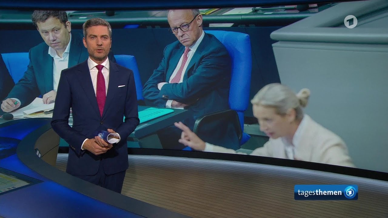 tagesthemen 22:15 Uhr, 20.10.2025