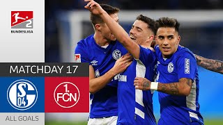 Schalke Back in Top 3 | FC Schalke 04 — 1. FC Nürnberg 4-1 | All Goals | Matchday 17 – Bundesliga 2