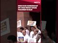 MUDA Scam: Karnataka BJP MPs Stage Protest Outside Parliament in Delhi