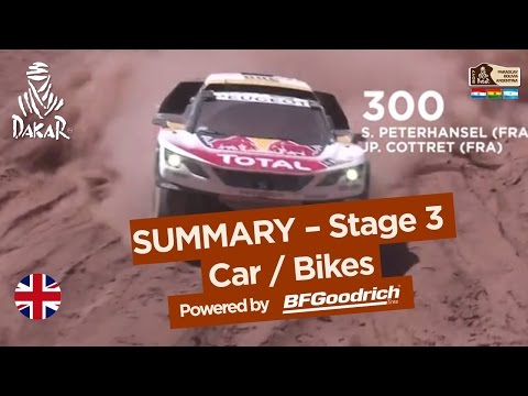 Stage 3 Summary - Car-Bike - (San Miguel de Tucumán / San Salvador de Jujuy) - Dakar 2017
