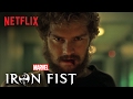 Button to run trailer #1 of 'Iron Fist'