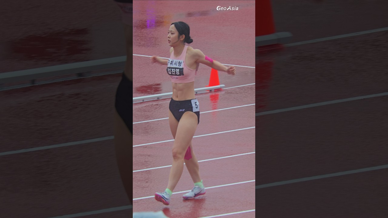추운 듯 긴장된 모습! 김진영(구미시청) #athletics #김진영 #여자육상 #trackandfield