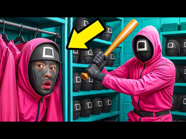 I Learned Extreme Camouflage To Escape Squid Game 3!