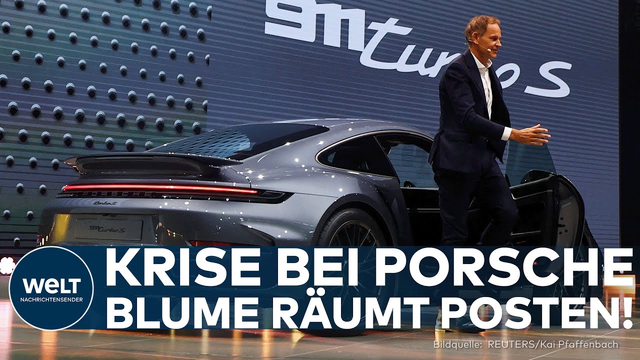 PORSCHE: VW-Chef Oliver Blume gibt Chefposten ab! – Nachfolger steht bereits fest