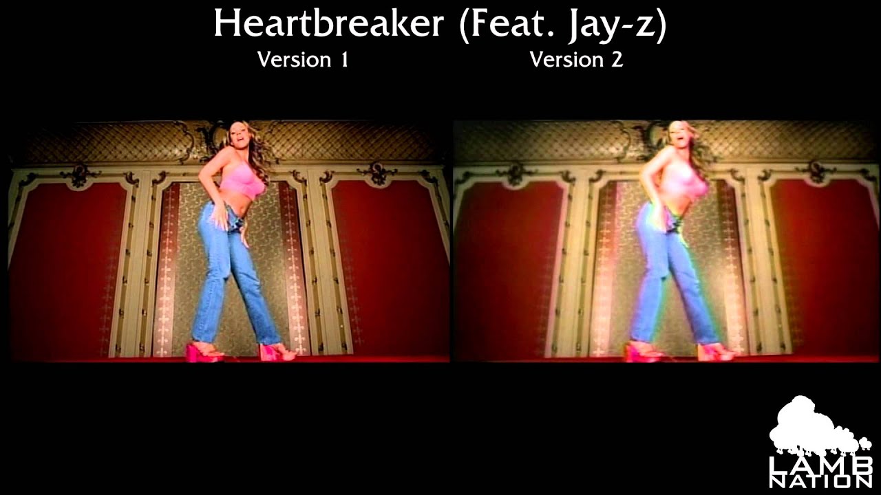 Mariah Carey Heartbreaker Feat Jay Z Versions Youtube 