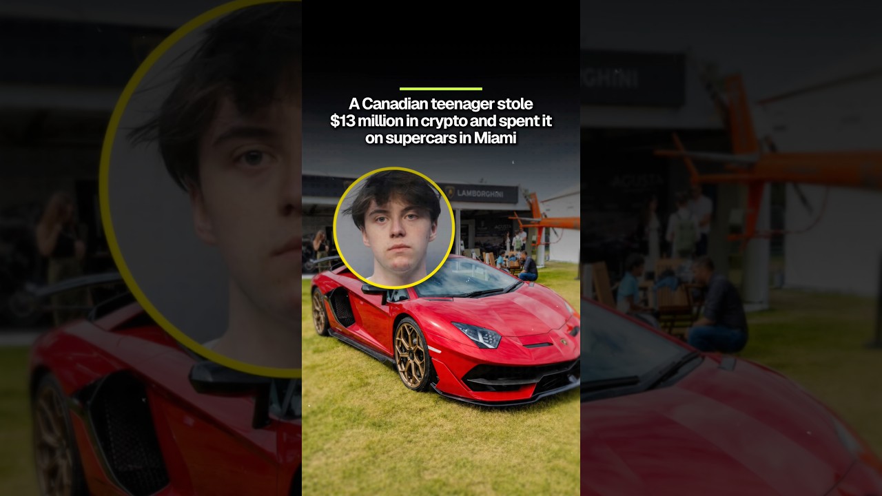 A Teenager Stole $13 Million in Crypto🚨 crypto shorts