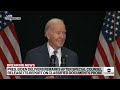 President Biden reacts to special counsel report  - 08:09 min - News - Video