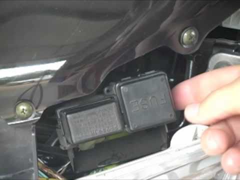 03-06 Suzuki Burgman 400 - Fuse Box Location - YouTube suzuki bandit wiring diagram 