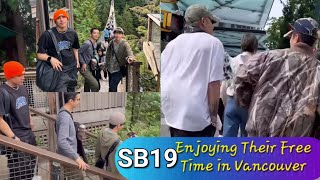 SB19 SPOTTED ENJOYING THEIR FREE TIME IN VANCOUVER