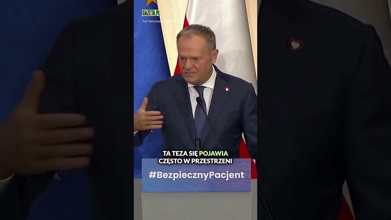 Tusk: Nie ma takich pieniędzy, żeby spełnić 100% oczekiwań lekarzy i pacjentów #shorts