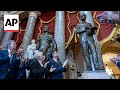 Rev. Billy Graham statue unveiled at US Capitol