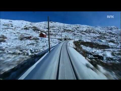 Видео за тотално опуштање: Патување со воз во Норвешка