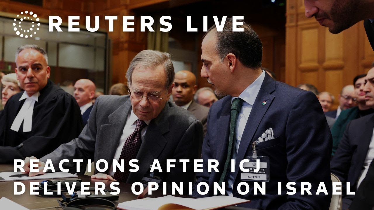 LIVE: Reactions after ICJ delivers opinion on Israel's obligations in occupied territories