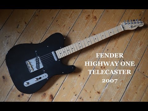 fender highway one telecaster