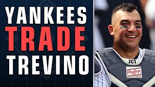 Yankees TRADE Jose Trevino to Reds for Fernando Cruz and Alex Jackson