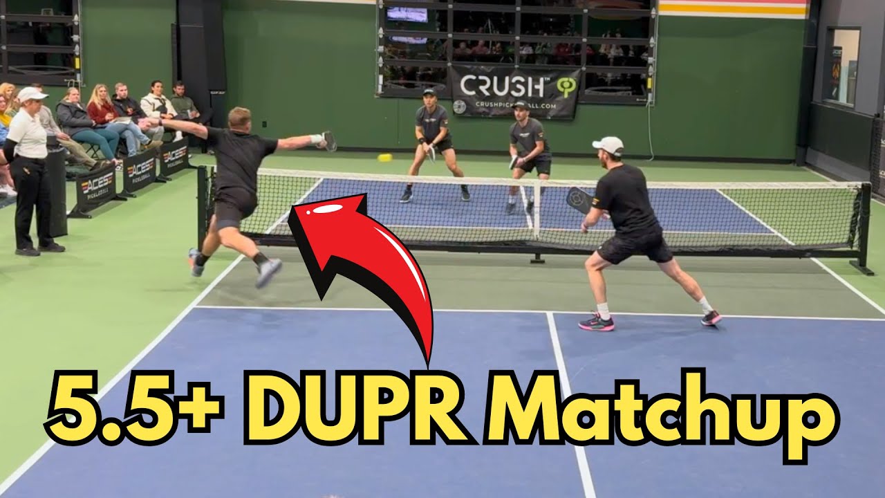 Pickleball Pros Compete for $$$ (5.5+ DUPR)