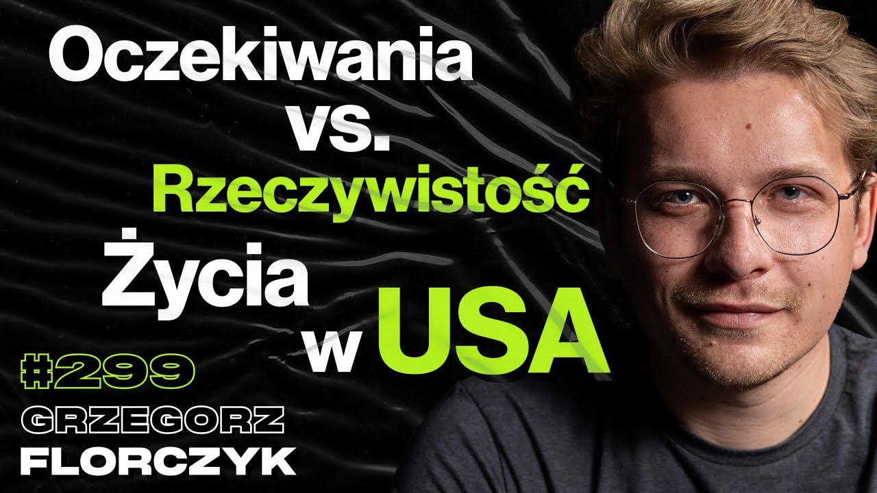 #299 Fakty i Mity o Pracy w NASA, Na Co Trzeba Uważać w USA? Czy Smog Może Zabić? Grzegorz Florczyk