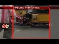 Shocking Accident:  Woman dragged along with Auto in Hyderabad