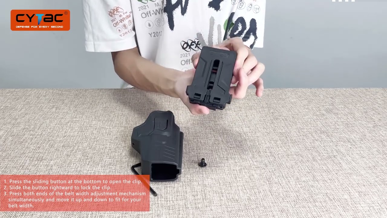 Cytac R-defender holster G17G4BCG2 l Cytac user manual