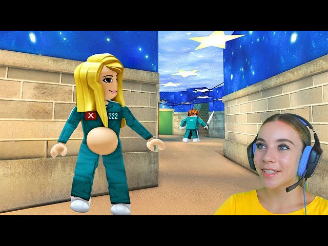 БЕРЕМЕННАЯ ВЫЖИВАЕТ В ИГРЕ В КАЛЬМАРА 3 в ROBLOX!