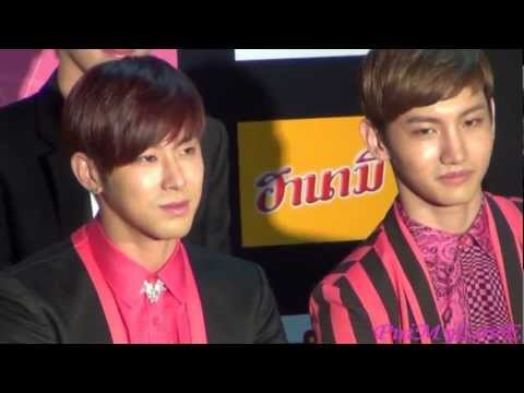 121125 SMTown in BKK Press Conference - Yunho Cut