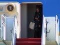 Raw: First Family Arrives Home from Holidays