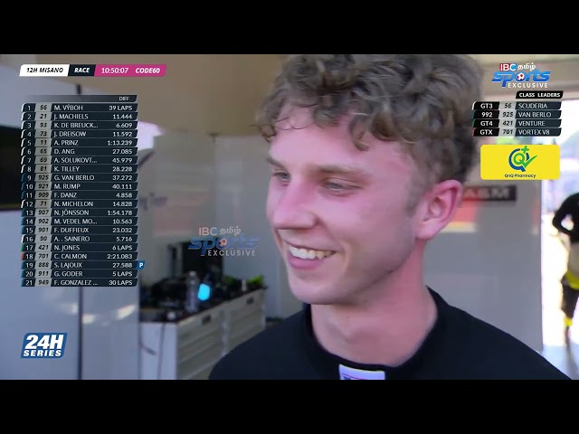 "I Got Hungry So I Need To Stop" | Ajith Kumar Racing | Michelin 12H MISANO 2025