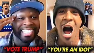 Katt Williams CHECKS 50 Cent For Supporting Trump After Sh00ting | 50 Cent CLAPS BACK