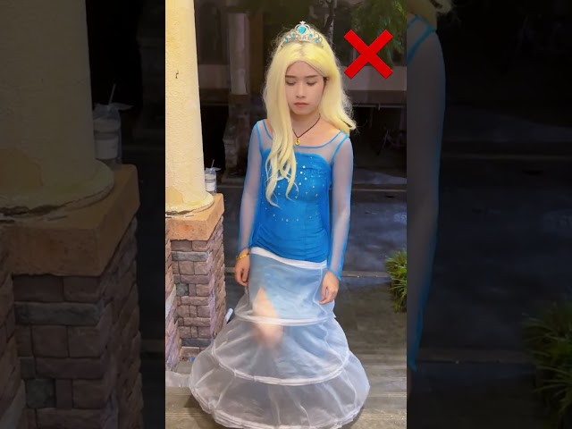 艾莎学习淑女的路程坎坷