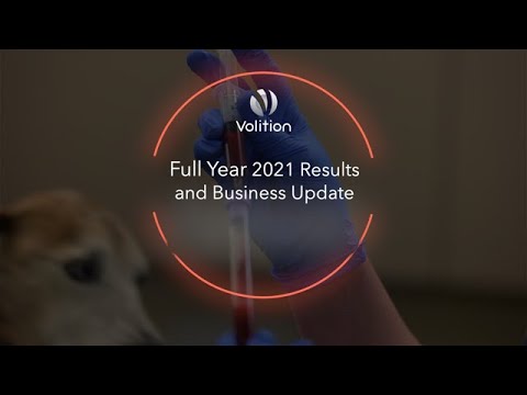 An interview with Cameron Reynolds, President and Group Chief Executive Officer of Volition, Dr. Tom Butera, Chief Executive Officer of Volition Veterinary Diagnostics Development LLC, and Terig Hughes, Group Chief Financial Officer of Volition.